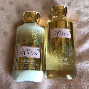BBW Brand New In The Stars Shower Gel and Lotion